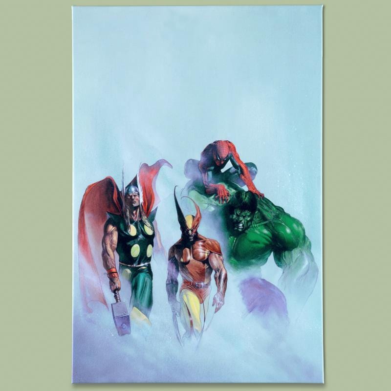 Marvel Art; Secret War VI #1 Art Gold & Silver Pawn Shop