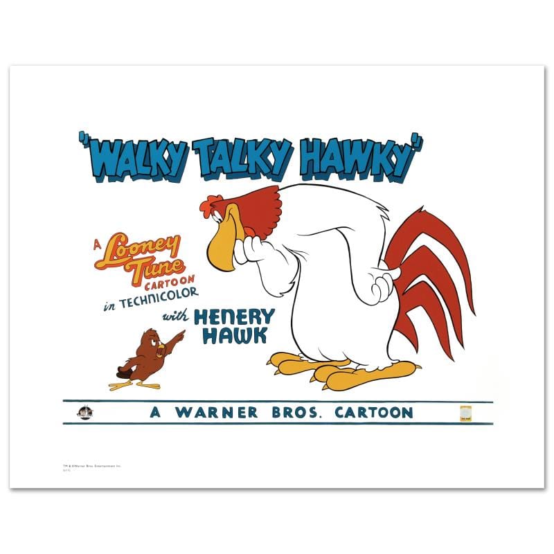 Looney Tunes; Walky Talky Hawky Art Gold & Silver Pawn Shop