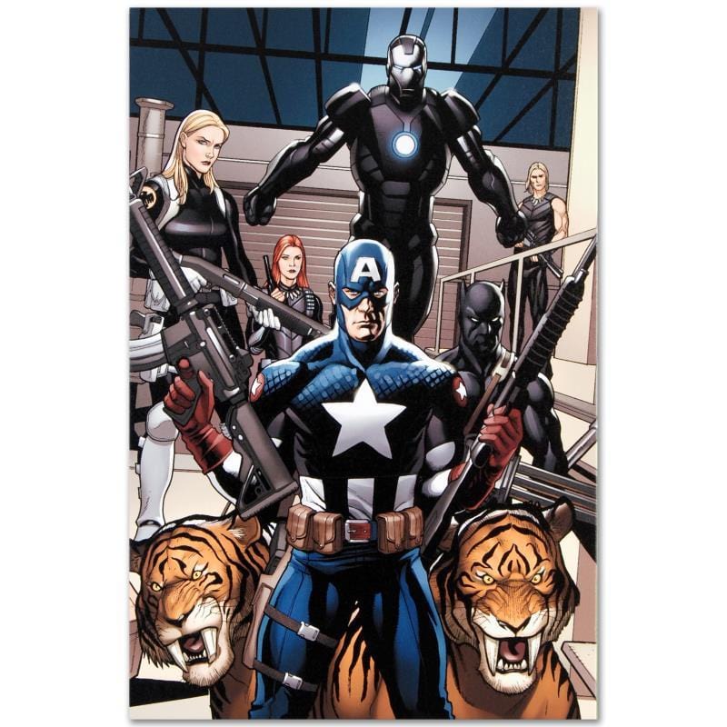 Marvel Art; Ultimate New Ultimates #3 Art Gold & Silver Pawn Shop