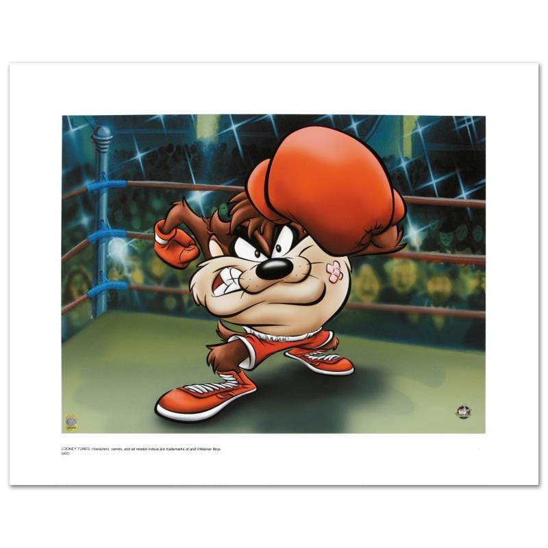 Looney Tunes; Knockout Taz Art Gold & Silver Pawn Shop