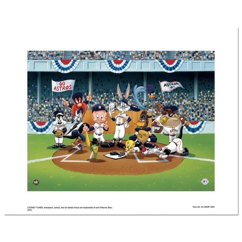 Houston Astros Looney Tunes Bugs Bunny Gray Baseball Jersey -   Worldwide Shipping