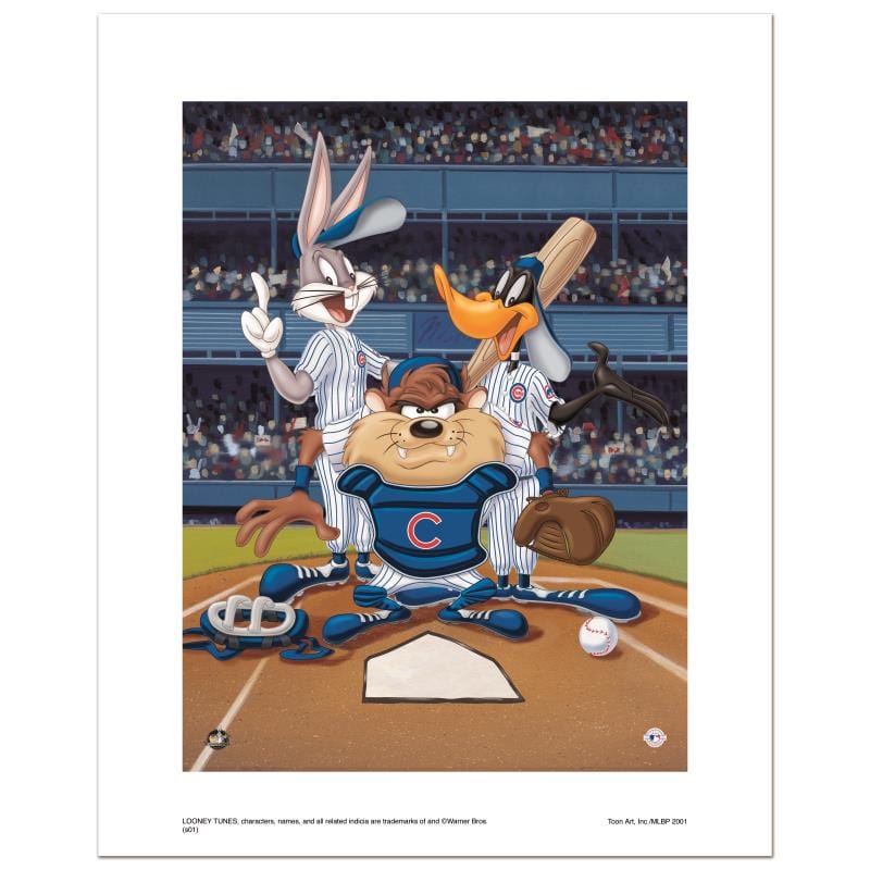 Looney Tunes; At the Plate (Cubs) Art Gold & Silver Pawn Shop