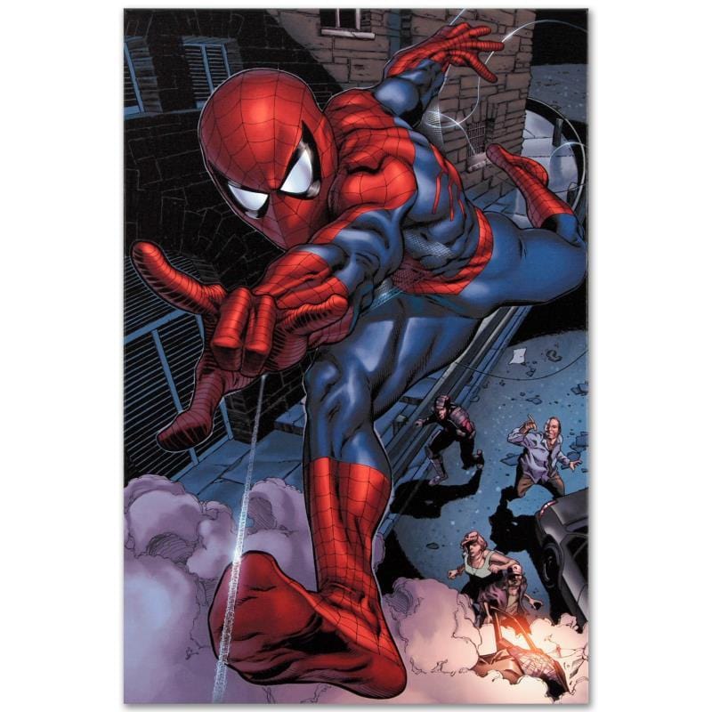 Marvel Art; Heroes For Hire #6 – Gold & Silver Pawn Shop