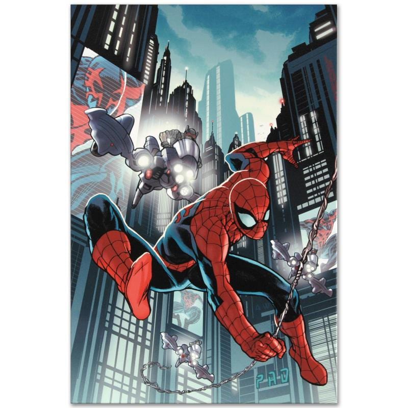 Marvel Art; Timestorm 2009/2099: Spider-Man One-Shot #1 Art Gold & Silver Pawn Shop