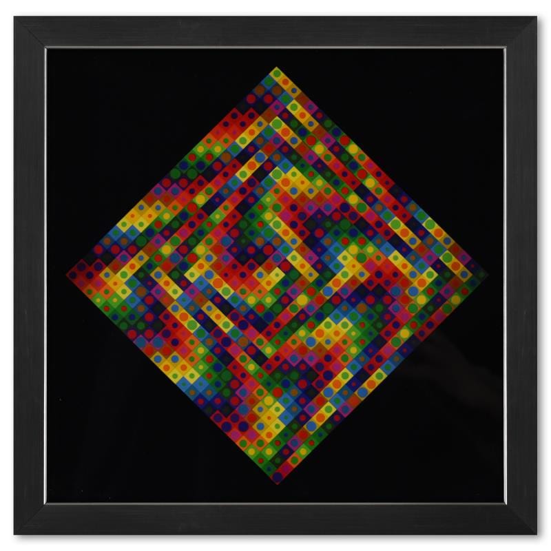 Vasarely; Majus de la serie Folklore Planetaire Gold & Silver Pawn Shop