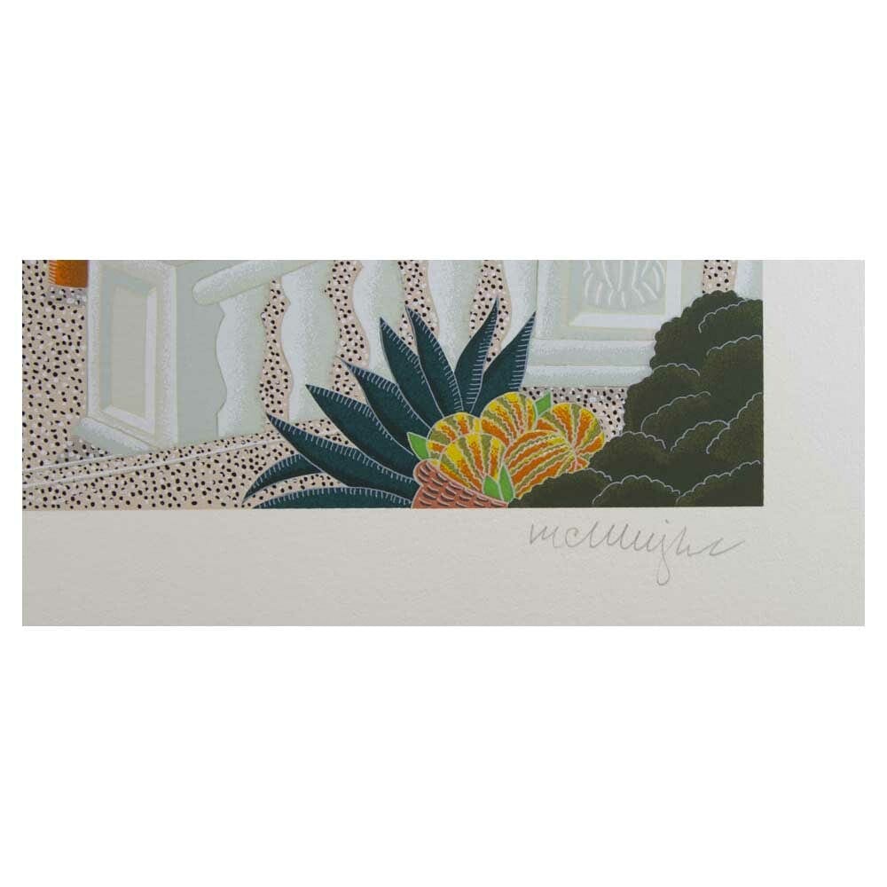 Thomas McKnight; View of Vesuvius Art G S Pawn