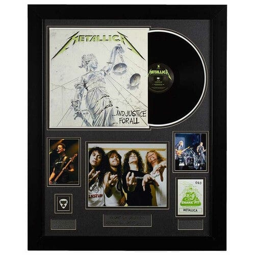 Metallica Memorabilia - Record, Backstage Pass, & Pick