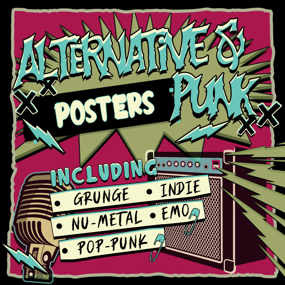 Alternative & Punk Posters Collection Image