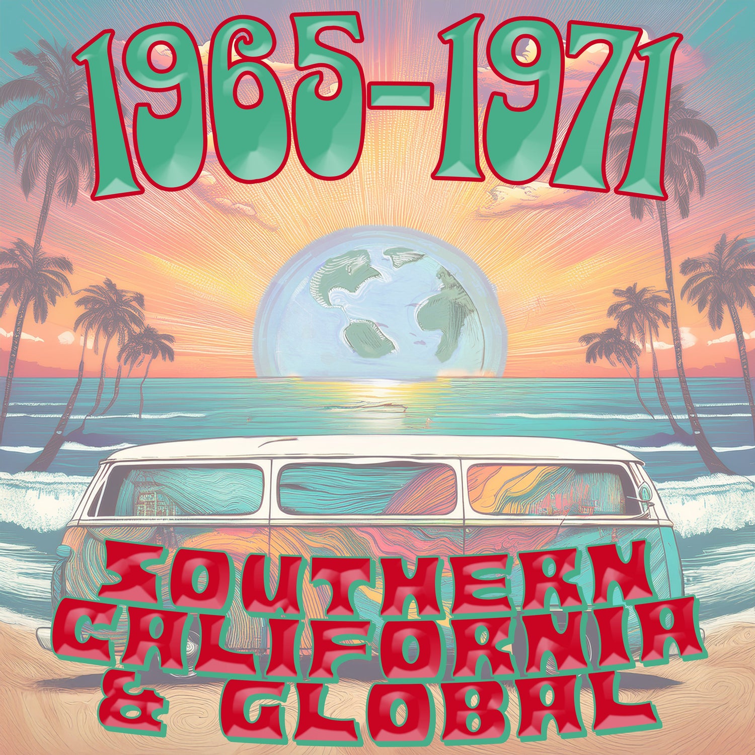 Southern California & Global 1965-71 Concert posters Collection Image