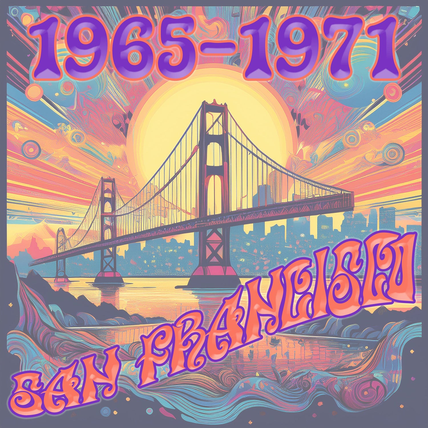 Psychedelic San Francisco: 1965-1971