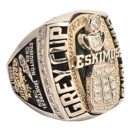 2005 Edmonton Eskimos Grey Cup Ring Gold & Silver Pawn Shop