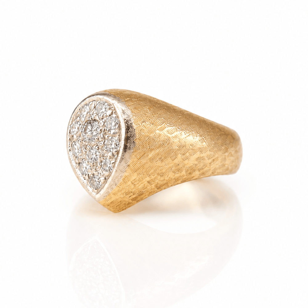 10K Yellow Gold Diamond Cluster Statement Ring
Gold & Silver Pawn Shop