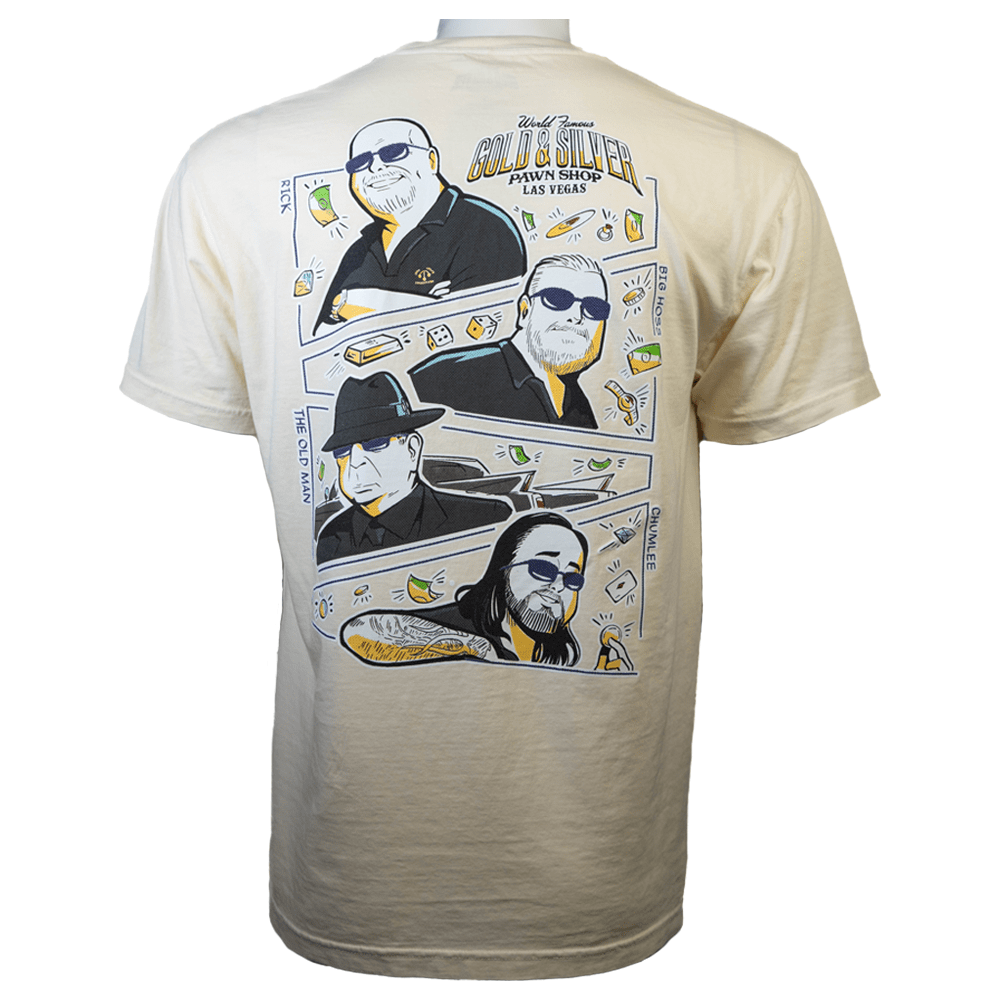 4Guys Comic T-Shirt G S Pawn