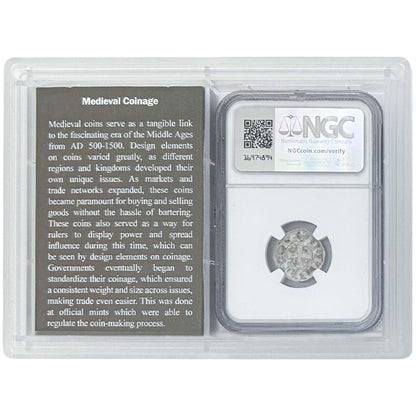 Medieval Coinage 1100-1200 France Denier NGC