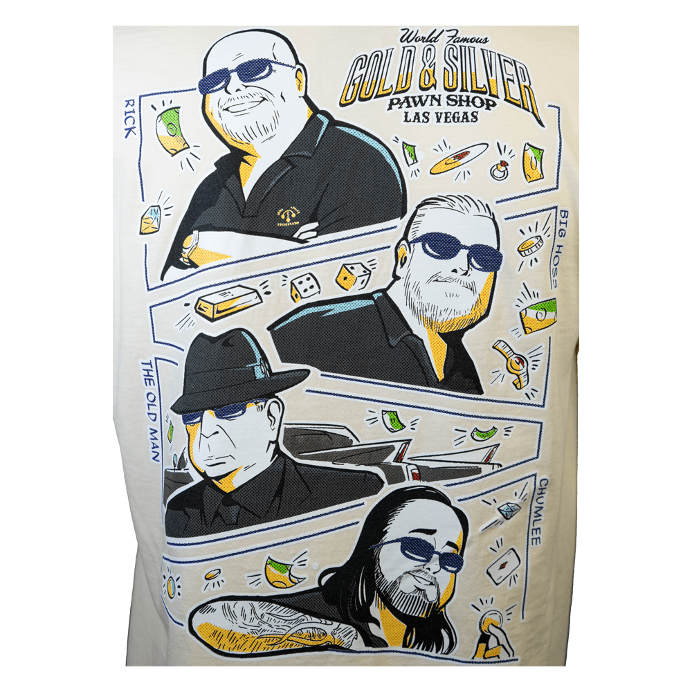 4Guys Comic T-Shirt G S Pawn