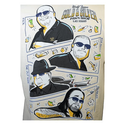 4Guys Comic T-Shirt G S Pawn