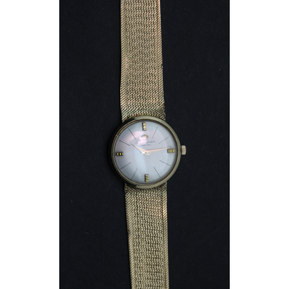 14K Jules Jurgensen 45.6G Handwind Ladies Wristwatch Band View