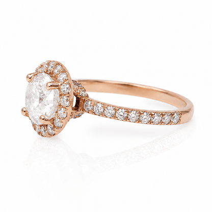 14K Rose Gold Diamond Halo Ring
Gold & Silver Pawn Shop