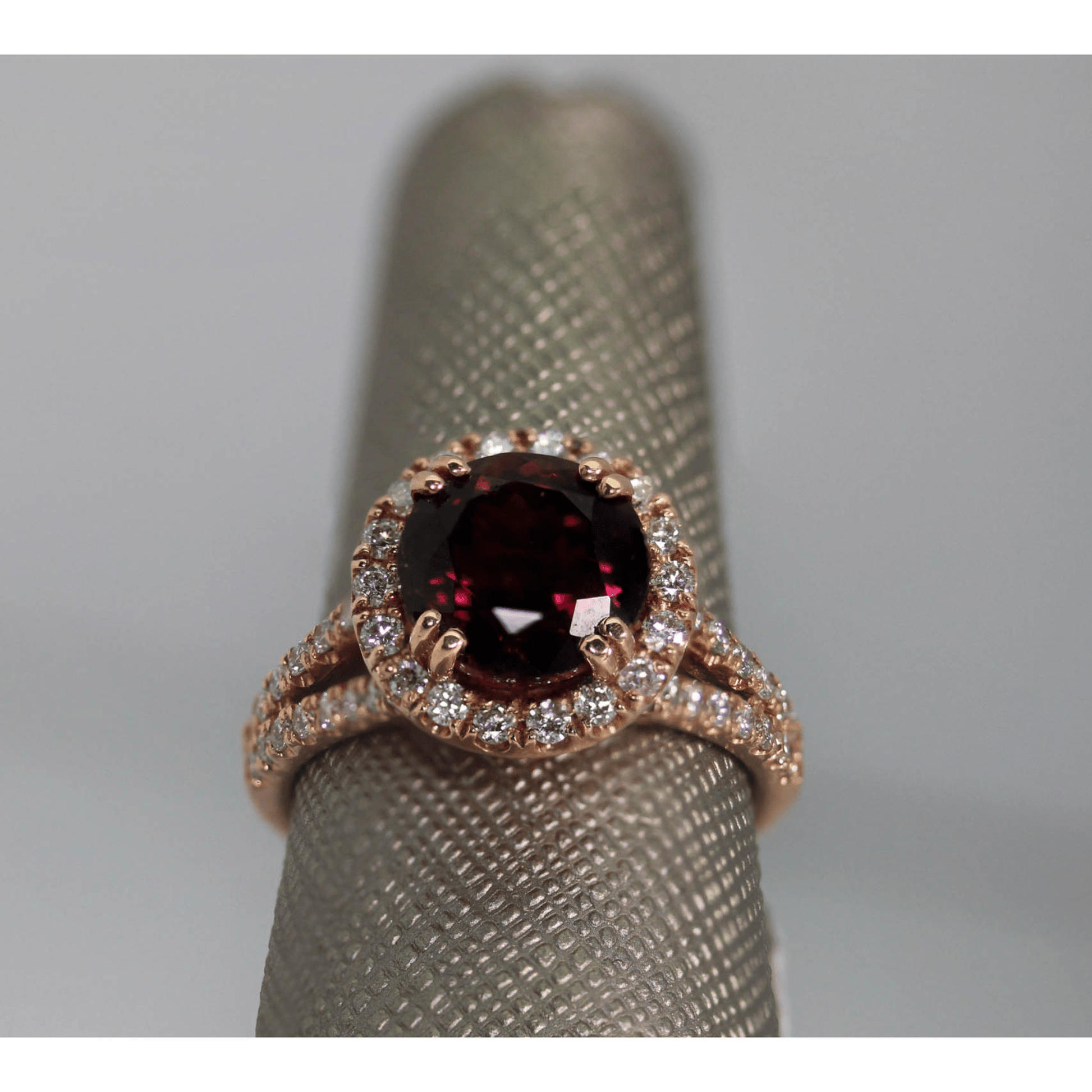 14K Rhodolite Garnet Ring 