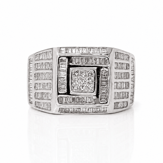 14K White Gold Diamond Men's Statement Ring
Gold & Silver Pawn Shop