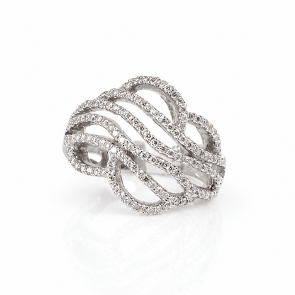 14K White Gold Openwork Diamond Statement Ring
Gold & Silver Pawn Shop