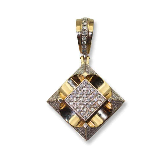 14K Yellow Gold 133.53G 7.75CT DIA Pendant Thumbnail