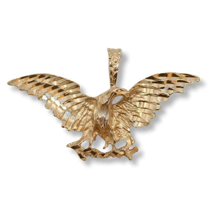 14K Yellow Gold 4.5G Eagle Pendant Thumbnail