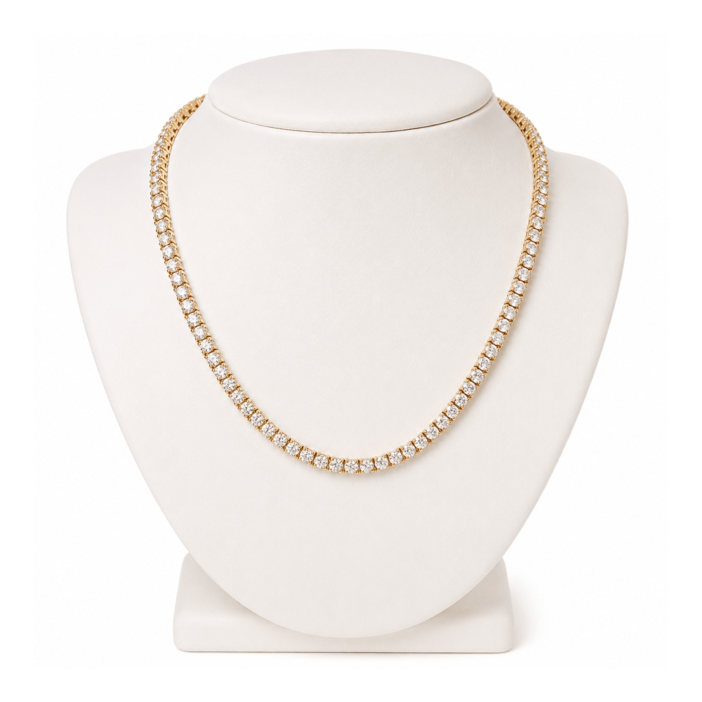 14K Yellow Gold Diamond Tennis Necklace
Gold & Silver Pawn Shop