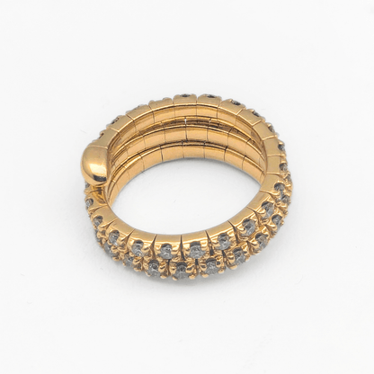 14K Yellow Gold 5.2G Diamond Ring Thumbnail