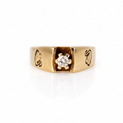 14K Yellow Gold Diamond Signet Ring
Gold & Silver Pawn Shop