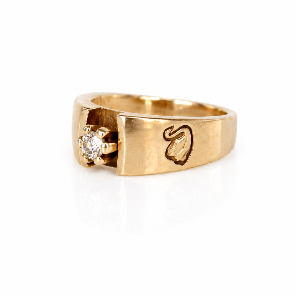 14K Yellow Gold Diamond Signet Ring
Gold & Silver Pawn Shop