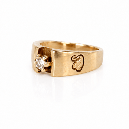 14K Yellow Gold Diamond Signet Ring
Gold & Silver Pawn Shop