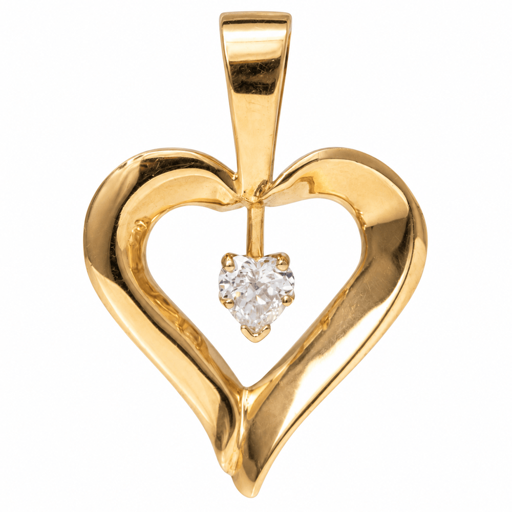 14K Yellow Gold Diamond Heart Pendant – 5.6g
Gold & Silver Pawn Shop