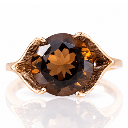 14K Yellow Gold Round Brown Gemstone Solitaire Ring
Gold & Silver Pawn Shop