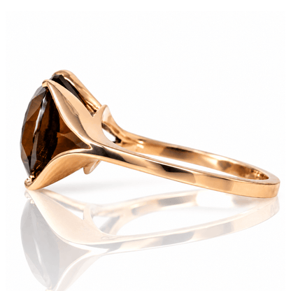14K Yellow Gold Round Brown Gemstone Solitaire Ring
Gold & Silver Pawn Shop