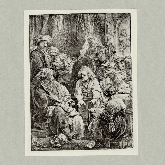 Rembrandt Van Rijn; Joseph Telling his Dreams Art G S Pawn