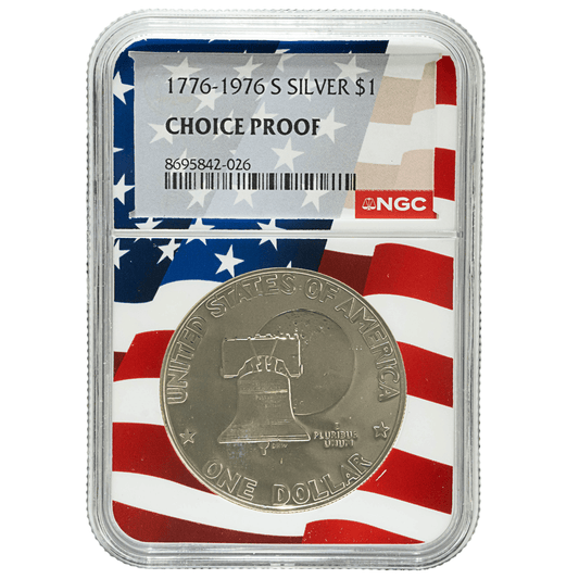 1776-1976 S Silver $1 Choice Proof NGC
Gold & Silver Pawn Shop