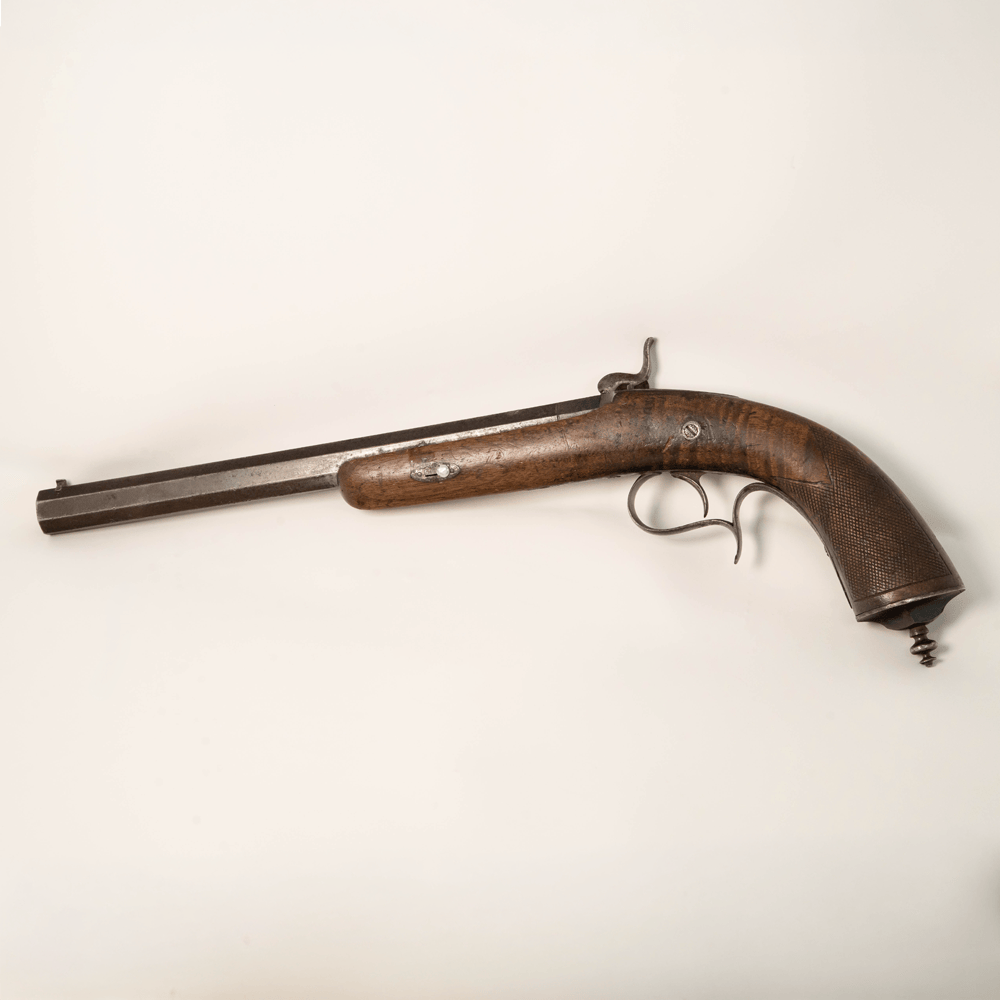 1830s Belgian .45 Caliber Percussion Gold & Silver Pawn Shop