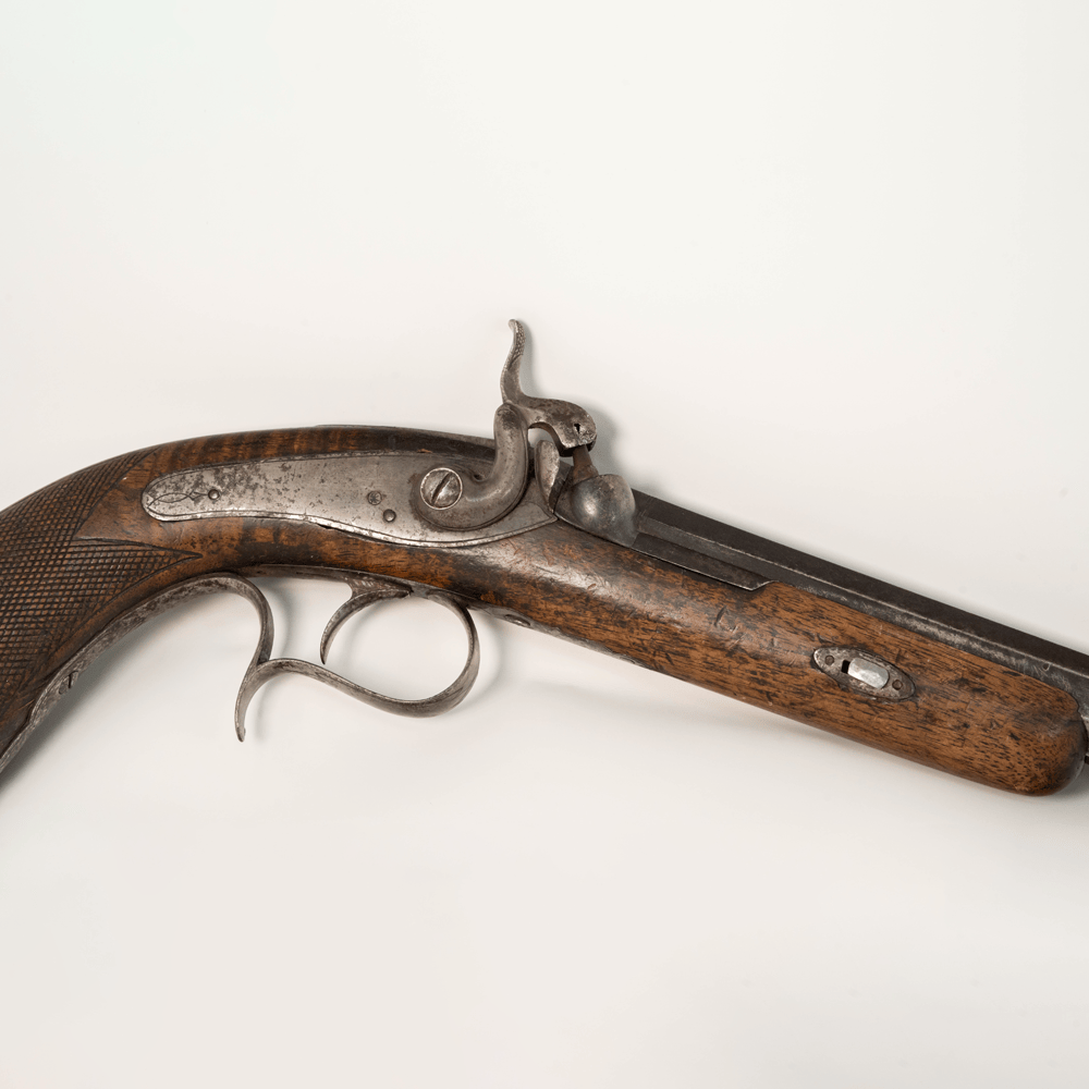 1830s Belgian .45 Caliber Percussion Gold & Silver Pawn Shop