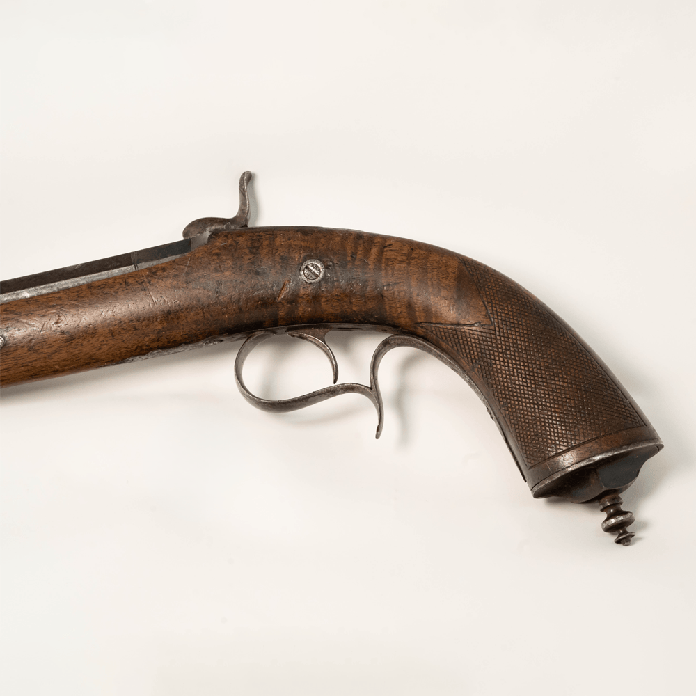 1830s Belgian .45 Caliber Percussion Gold & Silver Pawn Shop