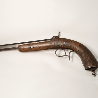 1830s Belgian .45 Caliber Percussion Gold & Silver Pawn Shop
