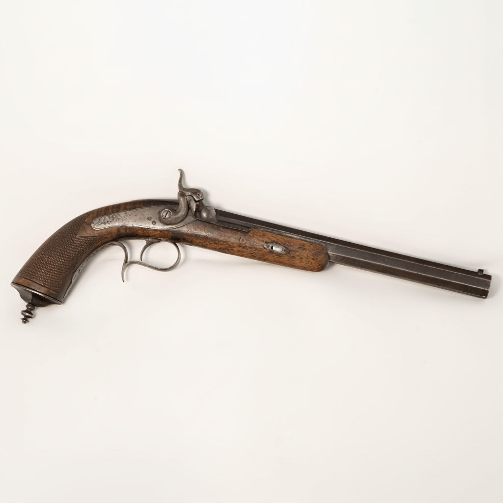 1830s Belgian .45 Caliber Percussion Gold & Silver Pawn Shop