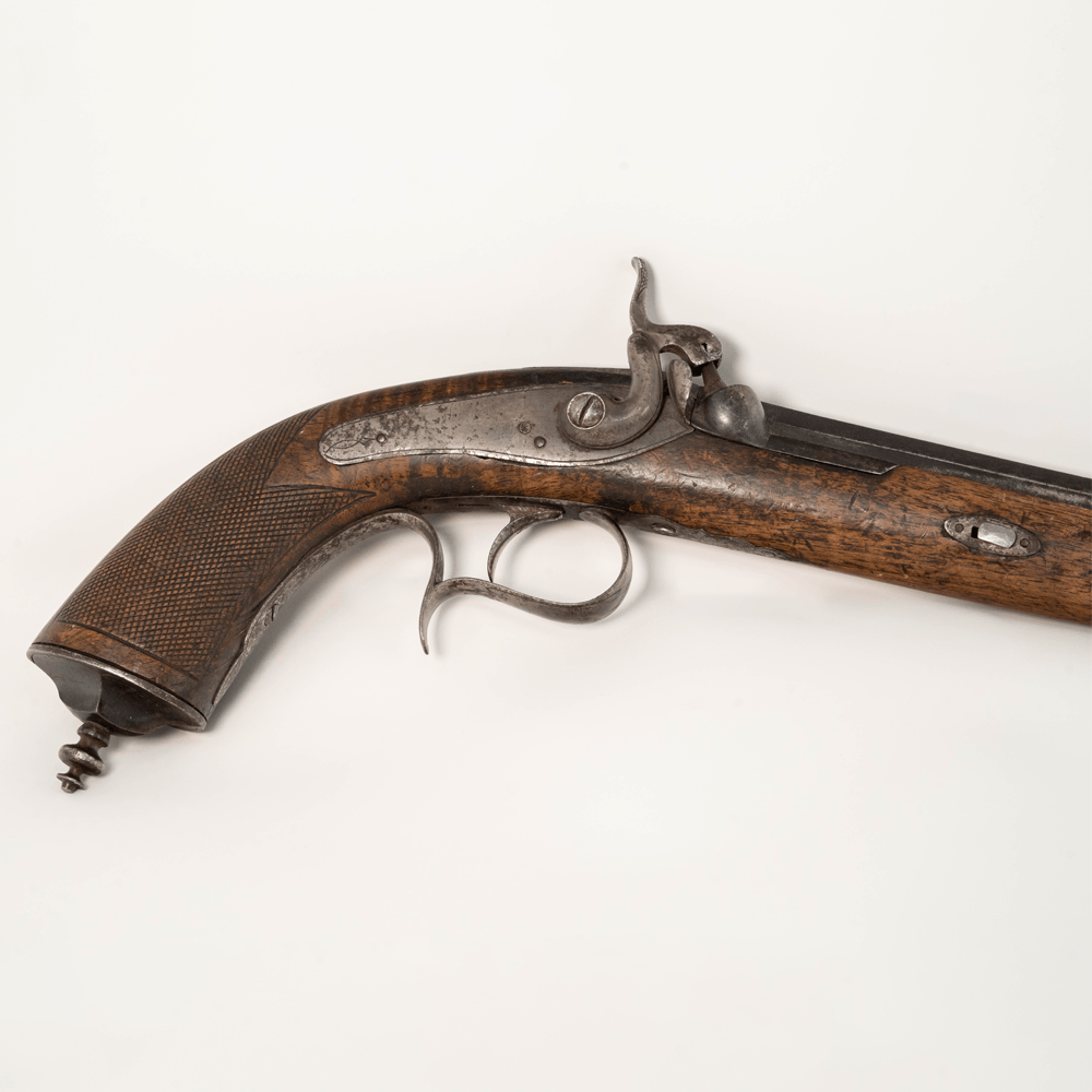 1830s Belgian .45 Caliber Percussion Gold & Silver Pawn Shop