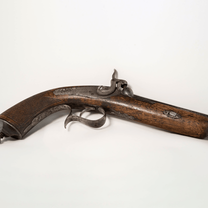 1830s Belgian .45 Caliber Percussion Gold & Silver Pawn Shop