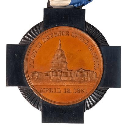 1861 Pennsylvania 1st Defenders Medal of Honor Gold & Silver Pawn Shop