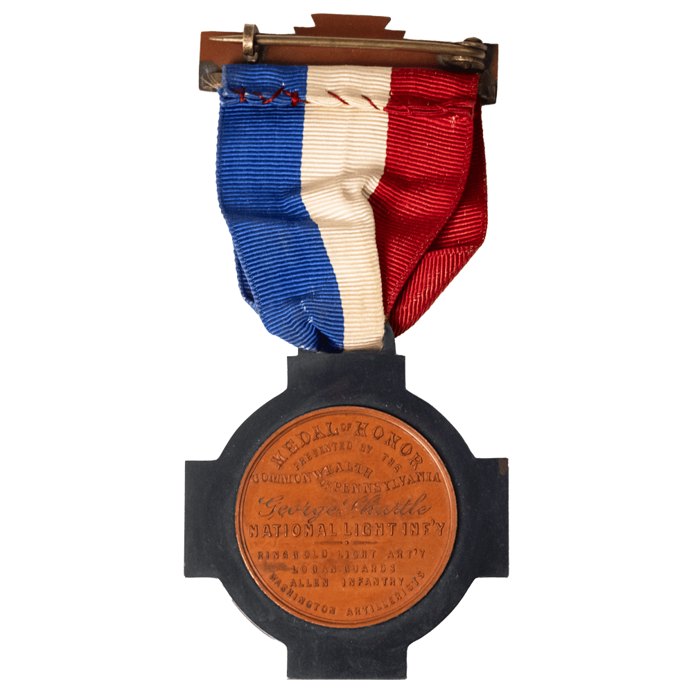 1861 Pennsylvania 1st Defenders Medal of Honor Gold & Silver Pawn Shop
