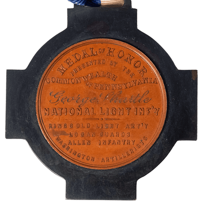 1861 Pennsylvania 1st Defenders Medal of Honor Gold & Silver Pawn Shop