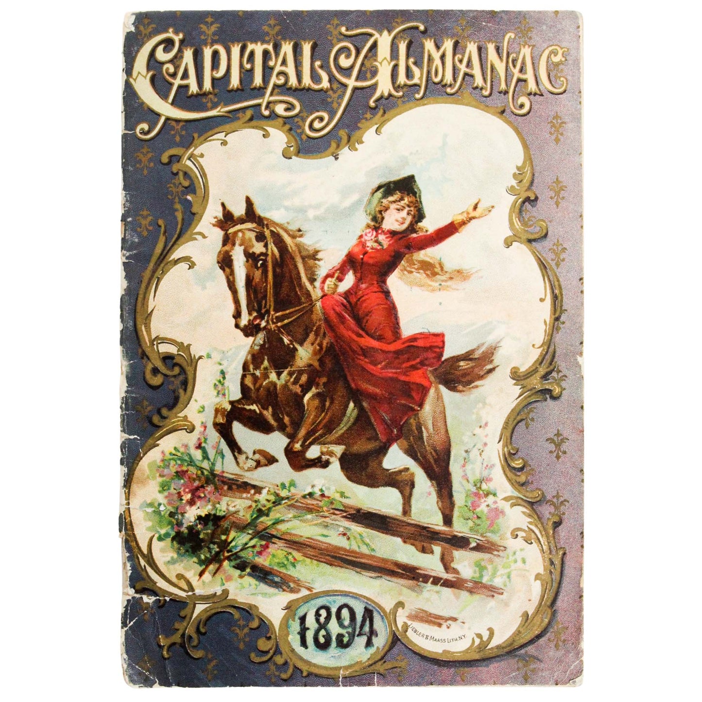 1894 Capital Almanac Book