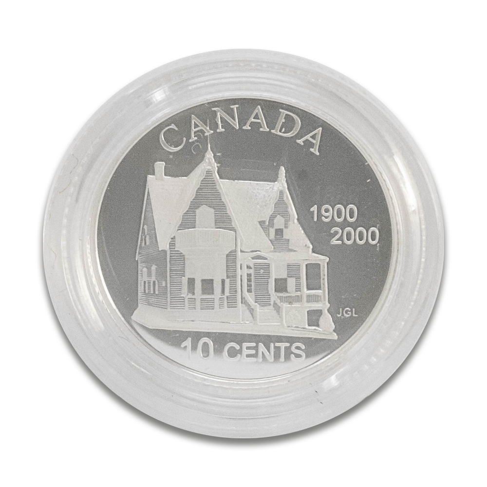 1900-2000 Canada Desjardins Credit Unions Centenary Silver 10 Cents Coin
Gold & Silver Pawn Shop