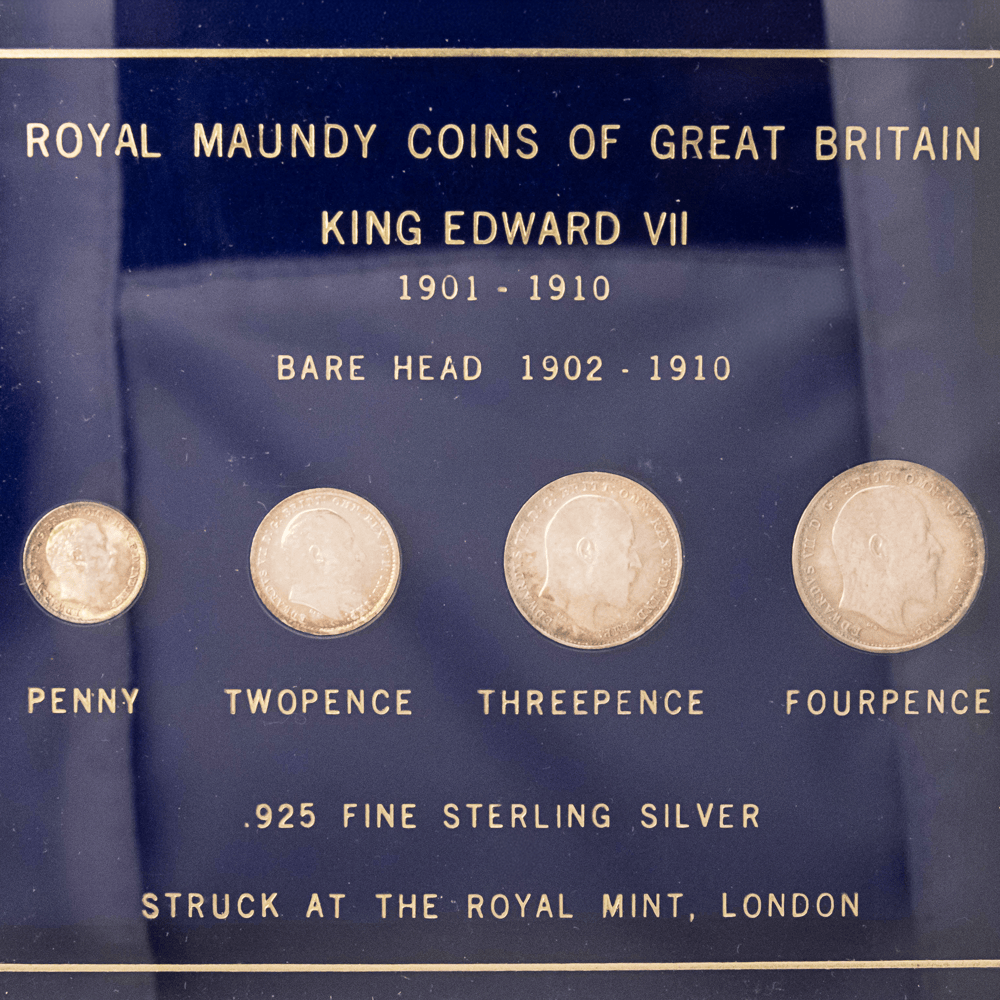 1902 Great Britain King Edward VII Royal Maundy 4-Coin Sterling Silver Set
Gold & Silver Pawn Shop
